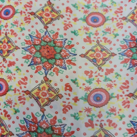 Boho Summer Blouse Cap Sleeves - Picture 2 of 6